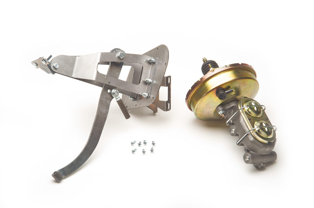 195154 Chevy Passenger Car Firewall Mounted Power Brake Pedal Assembly